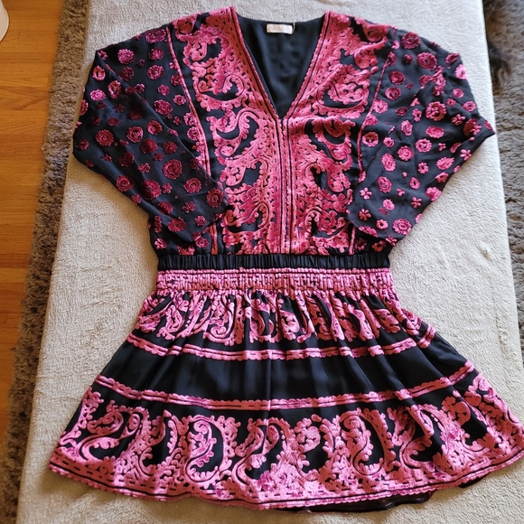 Ramy Brook Clarice mini dress in Malbec size large - Picture 5 of 15